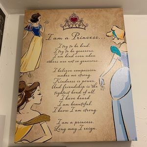 Disney princess sign